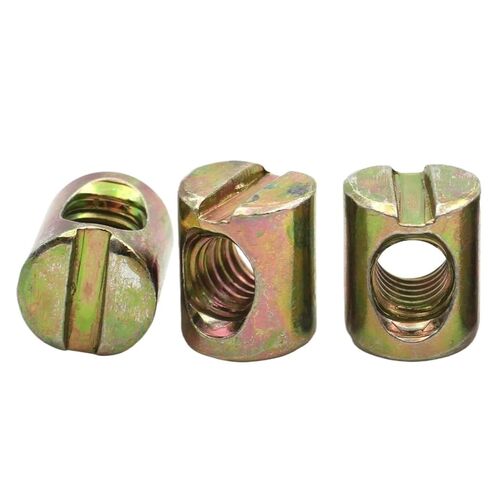 M6 M8 Barrel Bolts Hammer Embedded Nut Cross Dowel Slotted Fittings(20pcs,M8x17mm) in Kuwait