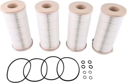 عنصر فلتر خرطوشة DVPARTS 4X 2020N-30 متوافق مع محركات توربينات الديزل، Racor 2020N-30 30 ميكرون in Saudi Arabia
