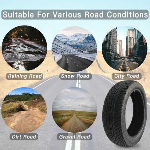 120/70-12 Scooter Tubeless Tire 12 inch Tire Front or Rear Thickened Anti-Skid in Saudi Arabia