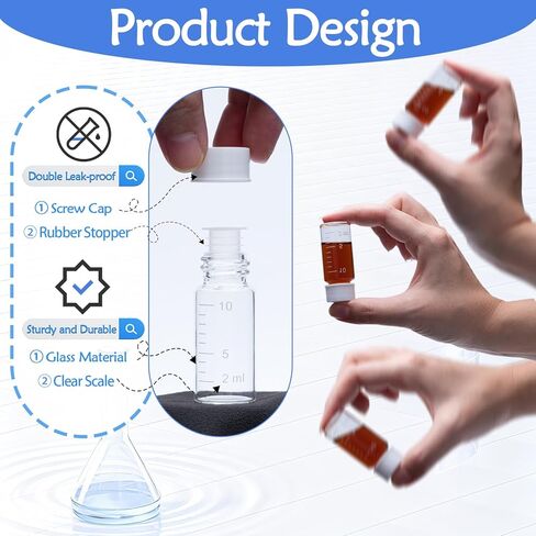 4 مجموعات من حاويات السفر الطبية السائلة الصغيرة سعة 10 مل مع حقيبة تخزين، زجاجات طبية صغيرة بجرعة واحدة مع موزع ميزان وقابس مانع للتسرب للزجاجات المتوسطة الصغيرة، حاوية فيتامين مع أغطية in Kuwait