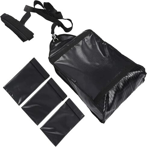 مدرب زلاجات مقاومة الوزن مع 3 أكياس رمل للوزن وحزام خصر قابل للتعديل للتدريب السريع وزلاجات تمارين بناء العضلات in Kuwait