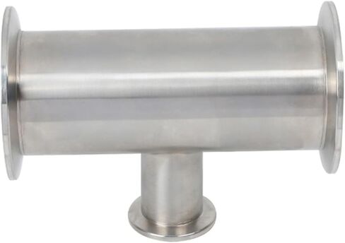 تركيب تي شيرت متساوي SS304 - لأنظمة التفريغ KF16 إلى KF50 (KF50 OD140xL140 647g) in Kuwait