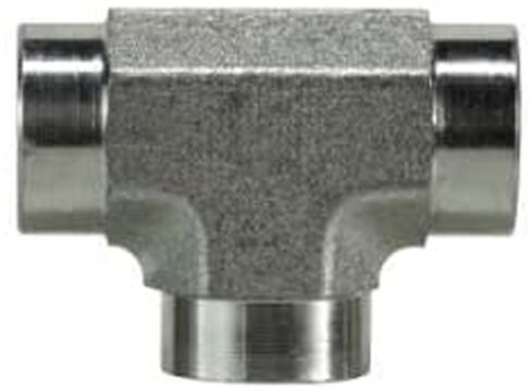 MIDLAND INDUSTRIES 560566 Tee, 3/8 in Female Pipe, Steel in Kuwait