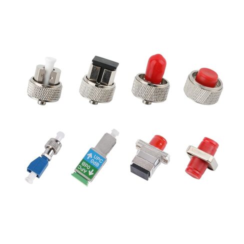 10PCS Fiber Optic Connector OTDR Adapter Kit, FC(UPC)-LC/SC/FC(UPC), SC/APC-SC/UPC, FC/APC-LC/APC Connector 10 Styles for OTDR Testing in Saudi Arabia