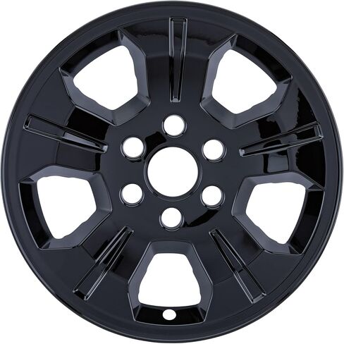 18 "Gloss Black Wheel Skin Mood لـ Chevrolet Silverado (2014-2019) و Tahoe و Suburban (2015-2020) in Kuwait