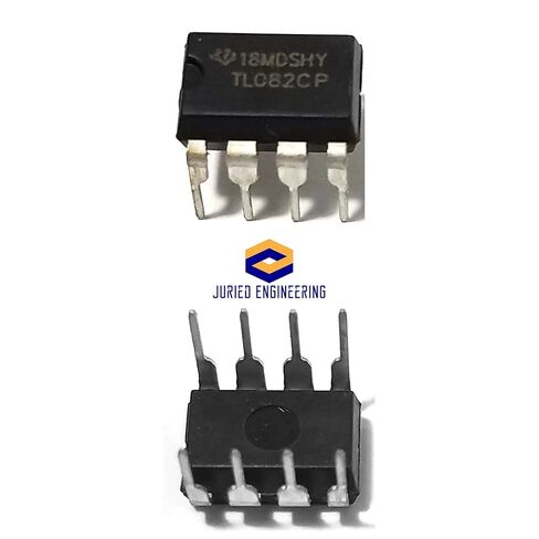TL082CP Dual High Slew Rate JFET-Input Operational Amplifier Op-Amp IC DIP-8 & 8-Pin DIP Sockets with Machined Contact Pins (Pack of 1) in Saudi Arabia