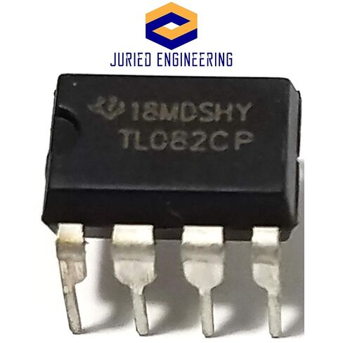TL082CP Dual High Slew Rate JFET-Input Operational Amplifier Op-Amp IC DIP-8 & 8-Pin DIP Sockets with Machined Contact Pins (Pack of 1) in Saudi Arabia