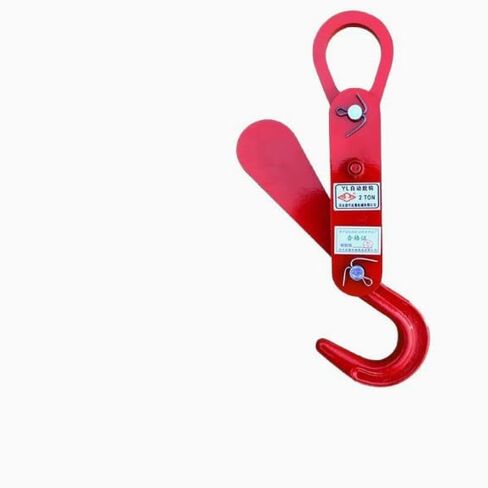 3-Ton Automatic Unloading Hook, Heavy-Duty Alloy Steel Automatic Separation Hook, Suitable for Quick Loading and Unloading on Lifting Machines in Saudi Arabia