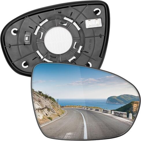 Driver Side Mirror Replacement for Kia Optima 2011 2012 2013 2014 2015 - Left Side Mirror Glass, Rear View Mirrors Glass with Power Heated in Kuwait