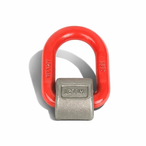 نقطة رفع على شكل حلقة D ملحومة للخدمة الشاقة، حلقة ربط من سبائك الصلب G80 للحام، السحب الجانبي والحمل الجانبي، مرساة الرفع الصناعية (3.15T) in Saudi Arabia