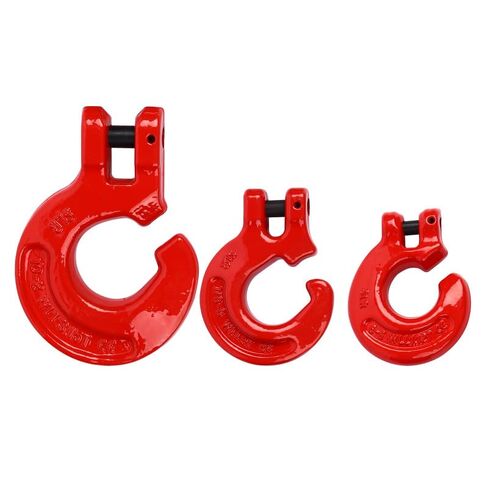 1-5 ton G80 U-Shaped clamp C-Type Forestry Hook Towing Wood Logging Crane Steel Wire Rope Chain Connector forging(2 T) in Saudi Arabia