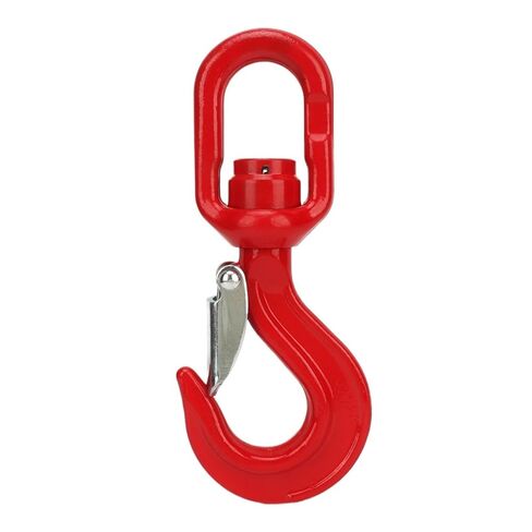 1pcs Rotating Hook Heavy Duty Alloy Steel Lifting Eye Rigging with Bearing for Hoist Crane Rotating Hook 3.15T Crane Hoist in Saudi Arabia