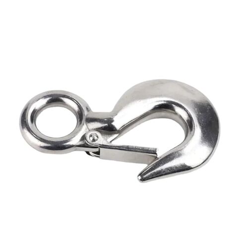 1pcs 304 316 Stainless Steel Lifting Cargo Hook Directional Universal Grab Anti Heavy American Style Stripping Hook(2T 316 Steel) in Saudi Arabia