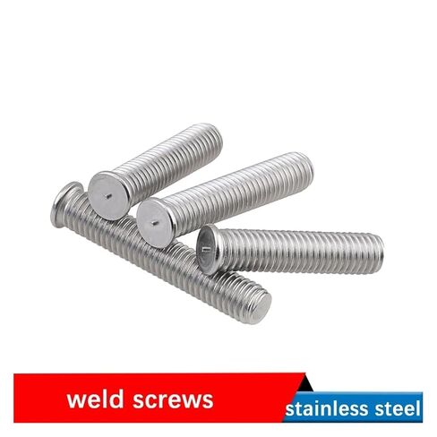Spot Welding Screws, 10/20pcs 304 Stainless Steel Welding Screw Spot Stud(8mm,M6(20PCS)) in Saudi Arabia