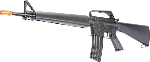 BBTac M16 Airsoft Rifle Vietnam War Replica | Spring-Powered Full-Size Gun for Military Simulation, Outdoor Battles & Collection | Realistic High FPS Airsoft Long Range for Beginners & Veterans in Kuwait