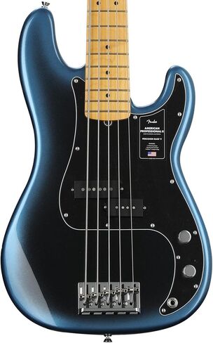 Fender American Professional II 5-String Precision Bass, Dark Night, Maple Fingerboard in Saudi Arabia