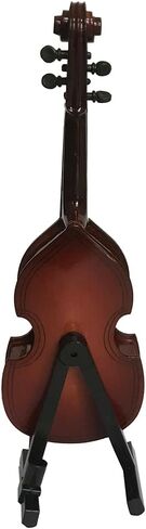 ALANO Mini Model Acoustic Guitar Bass Music 16cm Miniature Christmas Tree Pendant Decoration Musical Instrument Copy Gift Christmas Ornament Party Decoration in Kuwait