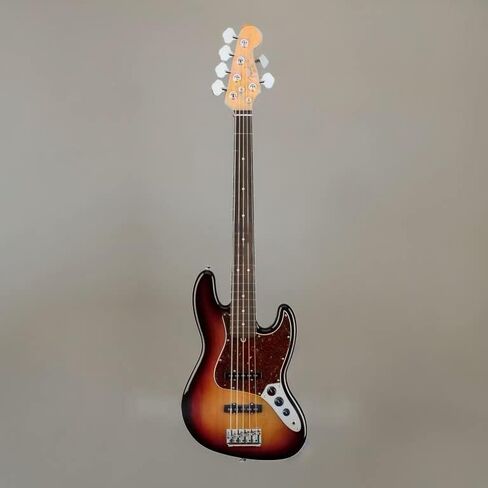 Fender American Professional II 5-String Jazz Bass، 3-Color Sunburst، لوحة أصابع من خشب الورد in Saudi Arabia