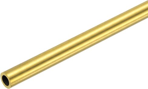 MECCANIXITY Brass Tubing, 20mm OD x 0.5mm Wall Thickness x 305mm(12") Length H65 Brass Round Tube Seamless Metal Straight Pipe Tube for DIY Crafts Industry Construction in Saudi Arabia