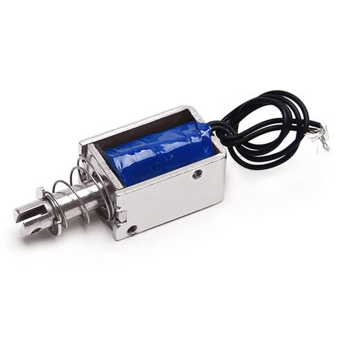 Fielect DC 12V 25N Pull Type Solenoid Electromagnet 10mm Stroke Open Frame Solenoid Electromagnet Linear Motion, JF-1039-12V in Saudi Arabia