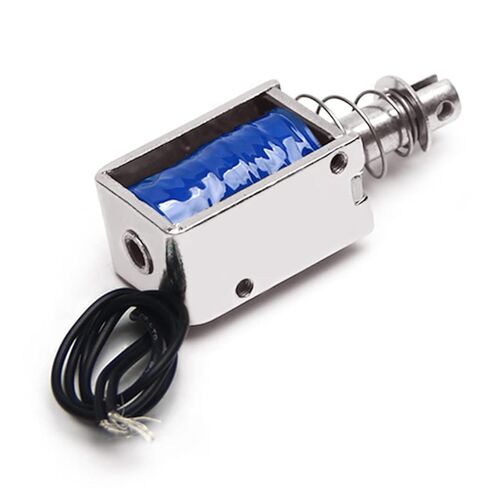 Fielect DC 12V 25N Pull Type Solenoid Electromagnet 10mm Stroke Open Frame Solenoid Electromagnet Linear Motion, JF-1039-12V in Saudi Arabia