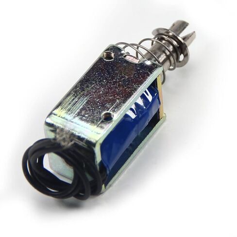 Fielect DC 12V 25N Pull Type Solenoid Electromagnet 10mm Stroke Open Frame Solenoid Electromagnet Linear Motion, JF-1039-12V in Saudi Arabia
