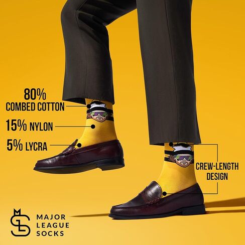 Major League Socks - NHL Boston Bruins Fan Socks - Ideal for Hockey Lovers - Unisex Apparel for Sports Enthusiasts- Size 7-13 in Saudi Arabia