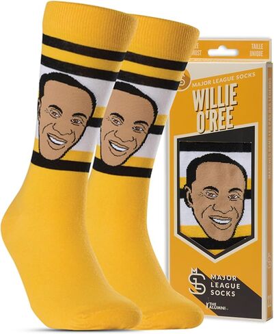 Major League Socks - NHL Boston Bruins Fan Socks - Ideal for Hockey Lovers - Unisex Apparel for Sports Enthusiasts- Size 7-13 in Saudi Arabia