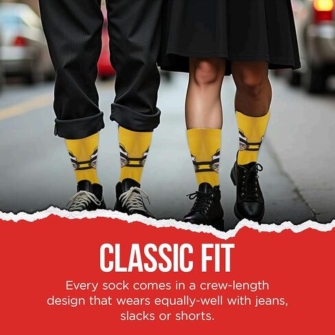 Major League Socks - NHL Boston Bruins Fan Socks - Ideal for Hockey Lovers - Unisex Apparel for Sports Enthusiasts- Size 7-13 in Saudi Arabia