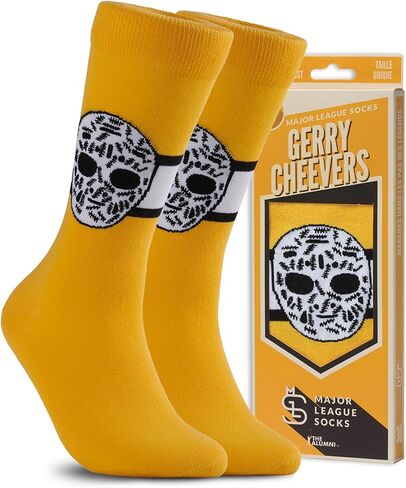 Major League Socks - NHL Boston Bruins Fan Socks - Ideal for Hockey Lovers - Unisex Apparel for Sports Enthusiasts- Size 7-13 in Saudi Arabia