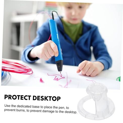 2pcs Printing Pen Holder Base Shockproof High-Temperature Resistant Storage Rack for Printing Pens Lightweight Portable Accessory for DIY Projects in Kuwait