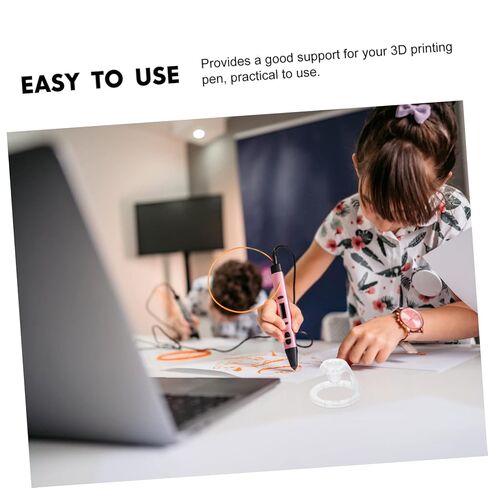 2pcs Printing Pen Holder Base Shockproof High-Temperature Resistant Storage Rack for Printing Pens Lightweight Portable Accessory for DIY Projects in Kuwait