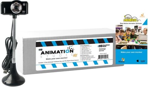 HamiltonBuhl STEAM-CP2 STEAM/STEM Content Producer's Kit #2, Includes: (1) Animation Studio Kit (ANI-KIT) and (1) 3Doodler EDU 6-Pen Classroom Learning Pack in Kuwait