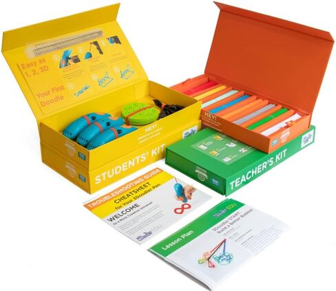 HamiltonBuhl STEAM-CP2 STEAM/STEM Content Producer's Kit #2, Includes: (1) Animation Studio Kit (ANI-KIT) and (1) 3Doodler EDU 6-Pen Classroom Learning Pack in Kuwait