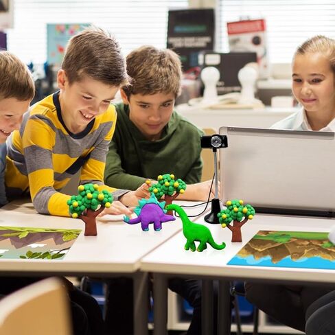 HamiltonBuhl STEAM-CP2 STEAM/STEM Content Producer's Kit #2, Includes: (1) Animation Studio Kit (ANI-KIT) and (1) 3Doodler EDU 6-Pen Classroom Learning Pack in Kuwait