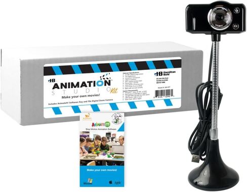 HamiltonBuhl STEAM-CP1 STEAM/STEM Content Producer's Kit #1, Includes: (1) Green Screen Production Kit (GRN-KIT) and (1) 3Doodler EDU 6-Pen Classroom Learning Pack in Kuwait