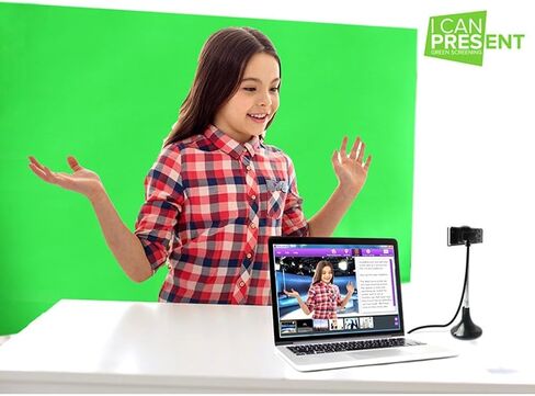 HamiltonBuhl STEAM-CP1 STEAM/STEM Content Producer's Kit #1, Includes: (1) Green Screen Production Kit (GRN-KIT) and (1) 3Doodler EDU 6-Pen Classroom Learning Pack in Kuwait