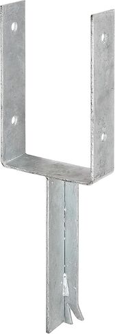 U-Shaped Post Anchor with Concrete Anchor made from T-Iron lichte Breite: 121 mm Oberflaeche: feuerverzinkt in Kuwait