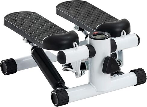 Mini Stepper, Steppers for Exercise at Home with Resistance Bands - Quiet, Portable Stair Stepper for Buttocks Lifting, Body Shaping & Cardio Workouts,Compact Fitness Equipment for Small Spaces in Kuwait