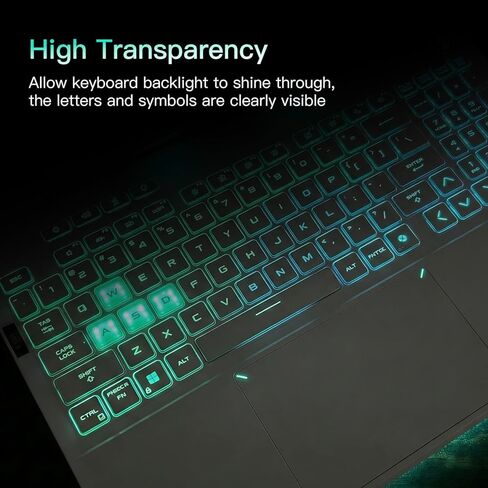 CaseBuy Ultra Thin Keyboard Cover for ASUS TUF Gaming 16" F16(2025) FX608 FX608JH FX608JMR FX608JP FX608LP FX608LM/TUF Gaming 18 A18(2025) FA808UM FA808UH Laptop(NOT for A16 FA607 F16 FX607JV FX607VU) in Saudi Arabia