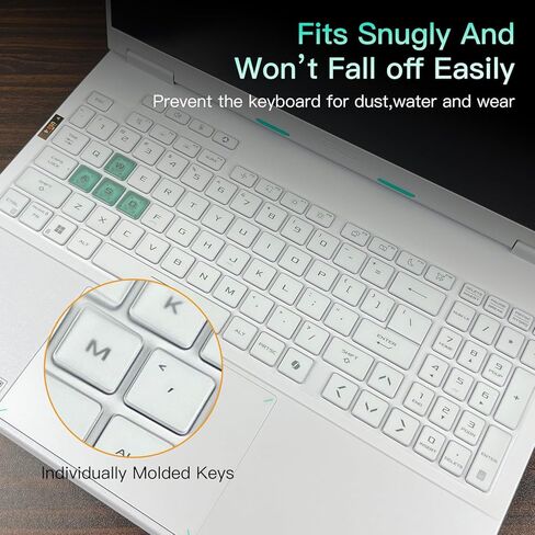 CaseBuy Ultra Thin Keyboard Cover for ASUS TUF Gaming 16" F16(2025) FX608 FX608JH FX608JMR FX608JP FX608LP FX608LM/TUF Gaming 18 A18(2025) FA808UM FA808UH Laptop(NOT for A16 FA607 F16 FX607JV FX607VU) in Saudi Arabia