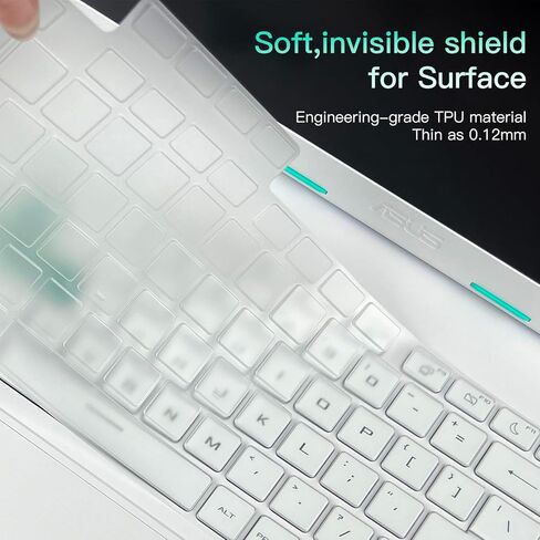 CaseBuy Ultra Thin Keyboard Cover for ASUS TUF Gaming 16" F16(2025) FX608 FX608JH FX608JMR FX608JP FX608LP FX608LM/TUF Gaming 18 A18(2025) FA808UM FA808UH Laptop(NOT for A16 FA607 F16 FX607JV FX607VU) in Saudi Arabia