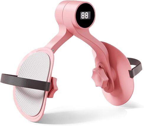 Pelvic Floor Trainer for Women - Inner Thigh Master Exerciser Devices with Counter & Leg Strap, Postpartum Rehabilitation Pelvic Floor Kegel Toner Equipment for Woman Home Office Workout in Kuwait