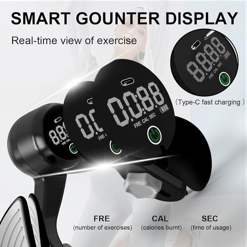 مدرب الفخذ، تمرين الفخذ، تمرين كيجل لعضلات قاع الحوض، تمرين الفخذ الداخلي للمؤخرة والذراع والساق، 4 مستويات مقاومة قابلة للتعديل، معدات تمرين مع عداد قابل لإعادة الشحن in Kuwait