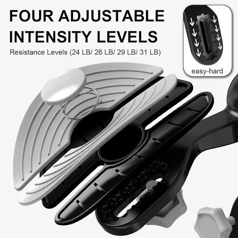 مدرب الفخذ، تمرين الفخذ، تمرين كيجل لعضلات قاع الحوض، تمرين الفخذ الداخلي للمؤخرة والذراع والساق، 4 مستويات مقاومة قابلة للتعديل، معدات تمرين مع عداد قابل لإعادة الشحن in Kuwait