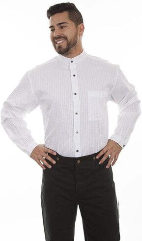 Scully Wahmaker Men's by Striped Button Long Sleeve Western Shirt - RW221 in Saudi Arabia