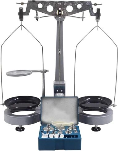 Precision Mechanical Balance, 500G/0.02G Single Lever Table Balance Scale, with Standard Weights, 4.7" Pan, Physical Mechanics Experimental Equipment Teaching Aids in Saudi Arabia