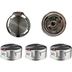 5Pcs W11030413 Stove Knob Replacement, Compatible with Whirlpool, KitchenAid, Kenmore, Maytag, Jenn-Air, Replaces W10786063, PS11770322, EAP11770322 in Saudi Arabia