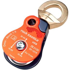 Rock Exotica Omni Block 1.5 Single Block Works with up to 13mm Rope in Kuwait