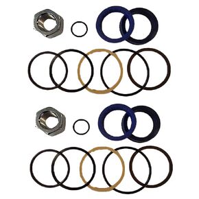 Set of 2 Hydraulic Cylinder Seal Kits 6803329 Fits Bobcat Lift 642 742B 751 in Kuwait